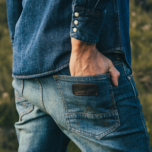 Shop Wrangler men's denim jeans online @JustDenim