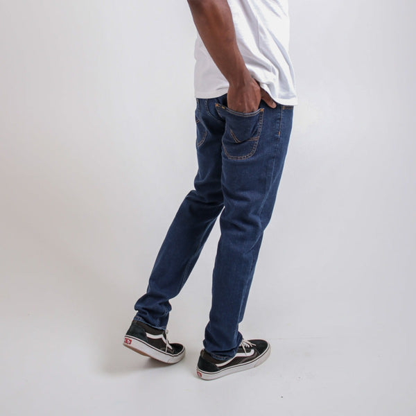 Lee Eddie Mens Denim Jeans__Shop Lee Eddie Indigo Stretch Mens Denim Jeans Online @ Just Denim_Mens Jeans ZA_Denim Jeans @ Just Denim ZA