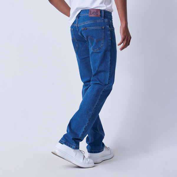 Lee Brooklyn Denim Jeans__Worn Blue Stretch_Online @ Just Denim_Mens Jeans SA_Denim Jeans @ Just Denim SA