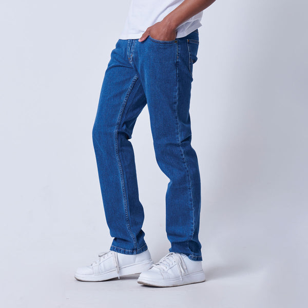 Lee Brooklyn Denim Jeans__Worn Blue Stretch_Online @ Just Denim_Mens Jeans SA_Denim Jeans @ Just Denim SA